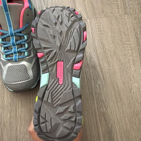 Merrell Moab FST Low Waterproof Girl's Hiking Running Shoes MK160889 Size 6M NEW - Picture 3 of 10